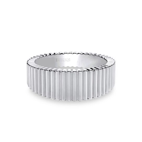 Pleated Ring (925 Silver) main image 0